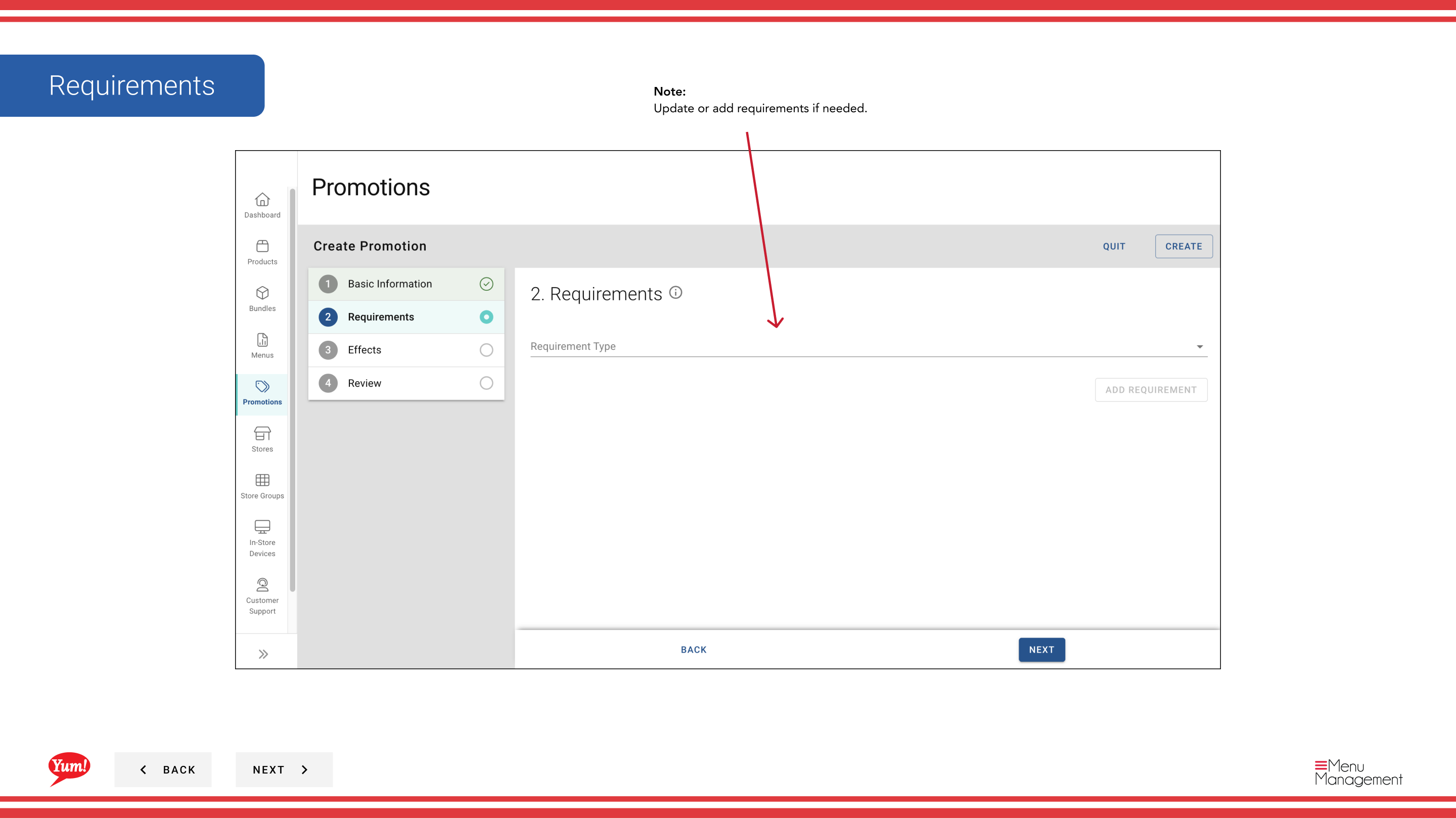 Étape 4